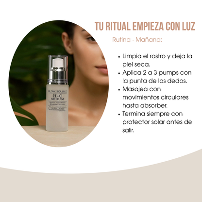 GLOW.SOURCE H+C Serum Facial