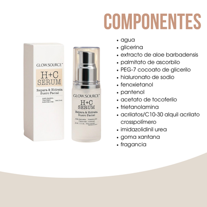 GLOW.SOURCE H+C Serum Facial